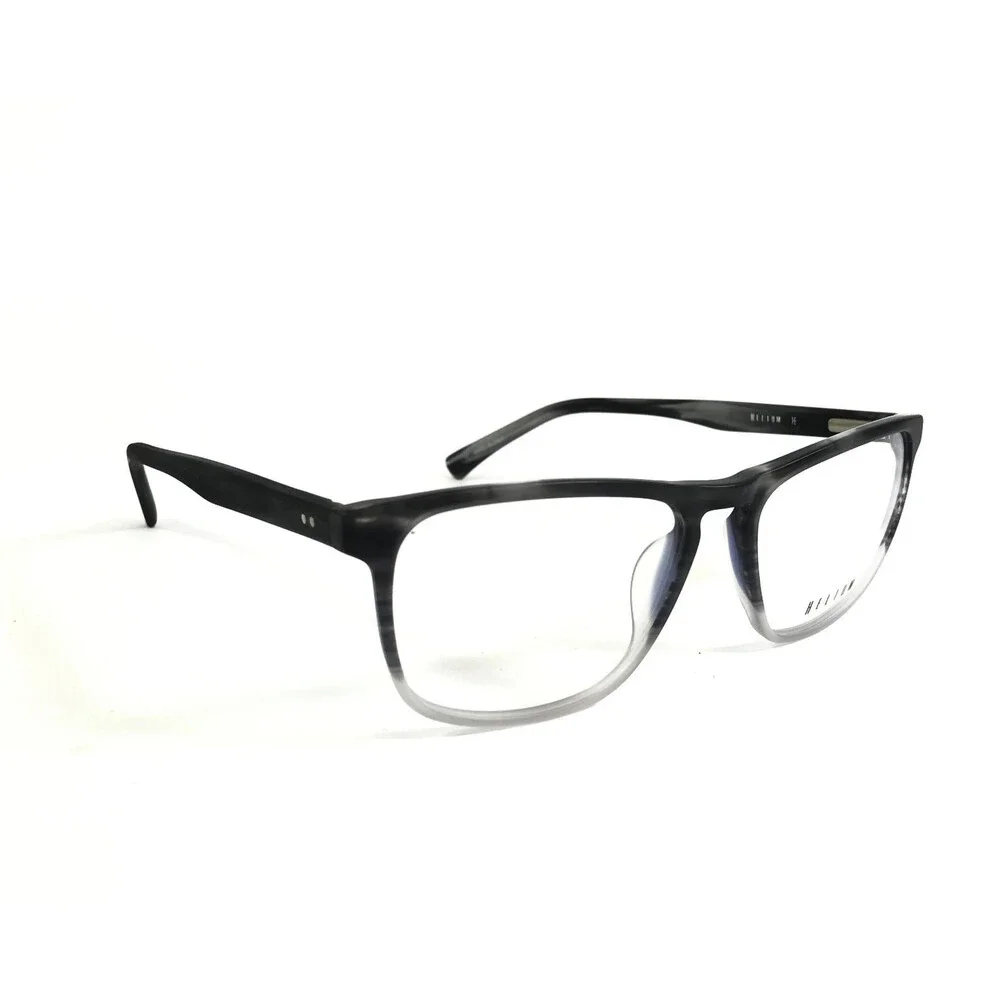 Helium Eyeglasses Frames 4389 NIGHT SKY Black Fade Rectangle Full Rim 53-16-140